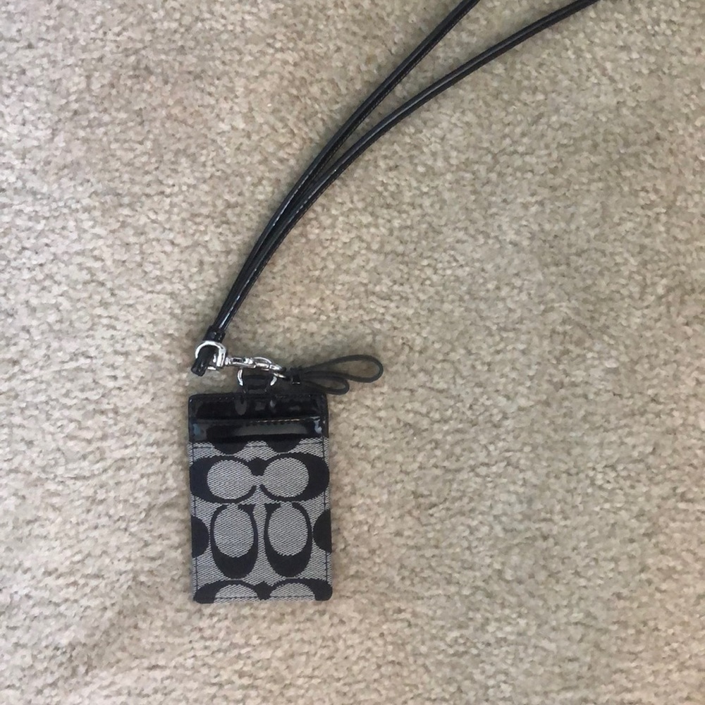 Coach lanyard